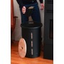EDA Bac pour granuls de bois, 38 litres, noir
