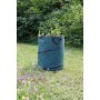 EDA Sac de jardin POP UP, 117 litres, polyester, vert fonc