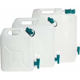 EDA Jerrican alimentaire Extra Fort, 15 litres, blanc
