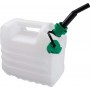 EDA Jerrican, 20 litres, avec bec verseur, blanc