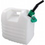 EDA Jerrican, 20 litres, avec bec verseur, blanc