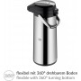 alfi Pichet isotherme pompe, 3 litres, inox