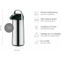 alfi Pichet isotherme pompe, 3 litres, inox