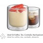 alfi Set de verres GLASSMOTION, paroi double, 190 ml