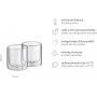 alfi Set de verres GLASSMOTION, paroi double, 190 ml