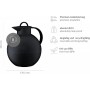alfi Pichet isotherme KUGEL, 0,94 litre, noir