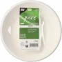 PAPSTAR Assiette en canne sucre \"pure\", carr, 260 x 260