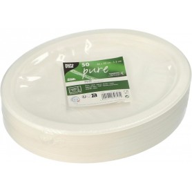 PAPSTAR Coupelle en canne sucre \"pure\", 380 ml, blanc