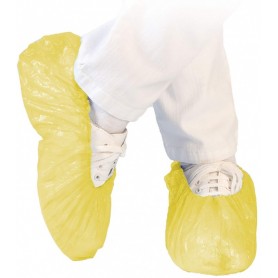 HYGOSTAR Surchaussure en CPE, longueur: 410 mm, jaune