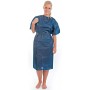 HYGOSTAR Blouse de patient PP, PP non tiss, taille L, bleu