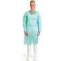 HYGOSTAR Blouse PP avec lastique aux manches, L, vert