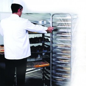 HYGOSTAR Housse HDPE, transparent, 1.800 x 950 mm