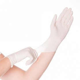 HYGOSTAR Gant en latex Sense, M, naturel, sans poudre