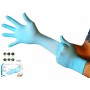 HYGONORM Gant nitrile Safe Fit, M, sans poudre, bleu