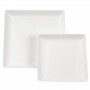 NATURE Star Assiette en canne sucre Eleganza, carr