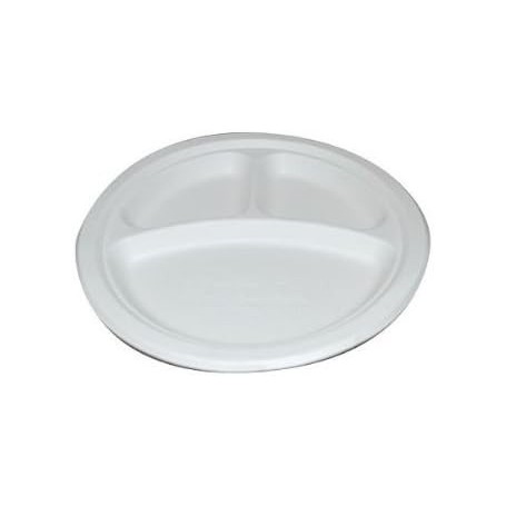 NATURE Star Assiette en canne sucre, rond, 260 mm