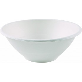 NATURE Star Saladier en canne sucre, rond, 900 ml, blanc