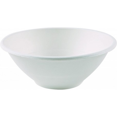 NATURE Star Saladier en canne sucre, rond, 900 ml, blanc