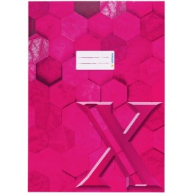 HERMA Heftschoner X, aus Karton, DIN A4, pink