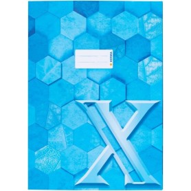 HERMA Heftschoner X, aus Karton, DIN A4, hellblau
