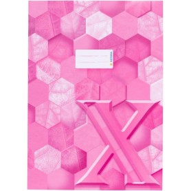 HERMA Heftschoner X, aus Karton, DIN A4, rosa