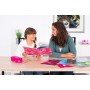 HERMA Heftschoner X, aus Karton, DIN A4, rosa