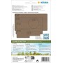 HERMA tiquette polyvalente silphie, 52x100 mm, brun naturel