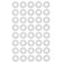 ZDesign SCHOOL Oeillet de renforcement, 13 mm, blanc