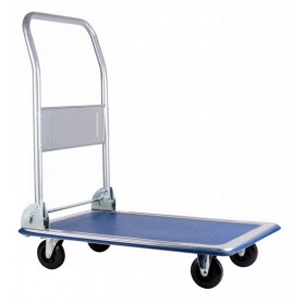 pavo Chariot plate-forme, capacit: 150 kg, noir/bleu