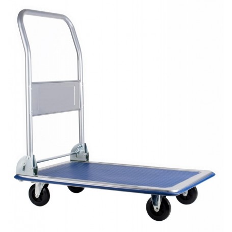 pavo Chariot plate-forme, capacit: 150 kg, noir/bleu