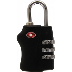 pavo Cadenas TSA combinaison, en plastique/acier, noir