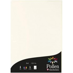 Pollen by Clairefontaine Papier A4, blanc naturel