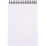 RHODIA Bloc spiral No. 16, format A5, quadrill 5x5, noir