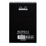 RHODIA Bloc spiral No. 16, format A5, pointill dot, noir