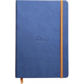 RHODIA Carnet rigide RHODIARAMA, A5, lign, bleu saphir