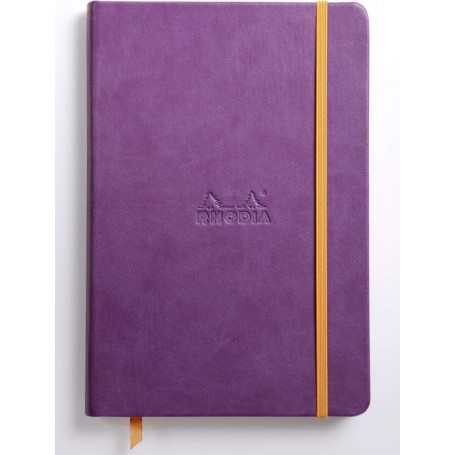 RHODIA Carnet rigide RHODIARAMA, A5, lign, violet