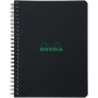 RHODIA Cahier spirale GREENBOOK, A5+, lign, noir
