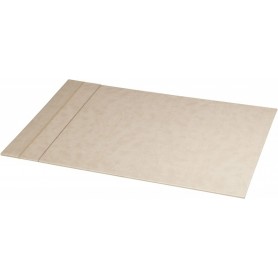 RHODIA Sous-main, en similicuir, 600 x 400 mm, beige