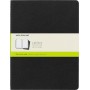 MOLESKINE Cahier, XL/A4, uni, carton, noir