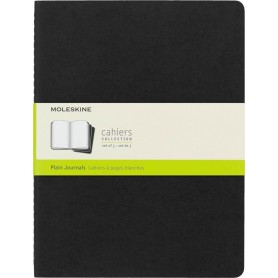 MOLESKINE Cahier, XL/A4, uni, carton, noir