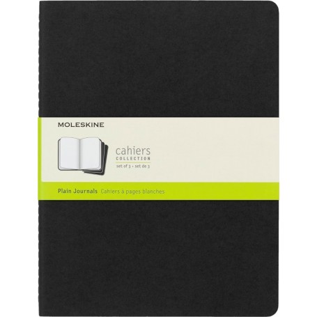 MOLESKINE Cahier, XL/A4, uni, carton, noir
