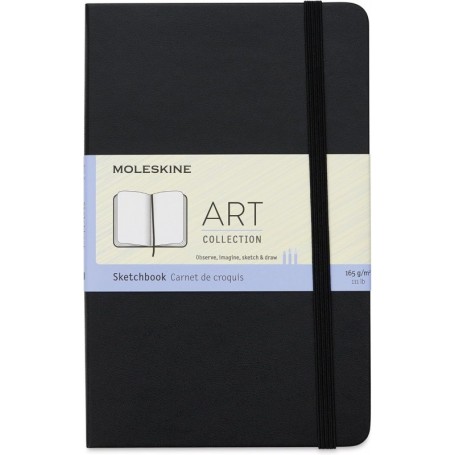 MOLESKINE Carnet de croquis, M, 165 g/m2, rigide, noir
