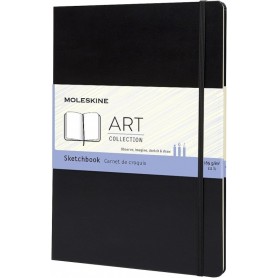 MOLESKINE Carnet de croquis, XL/A4, 165 g/m2, rigide, noir