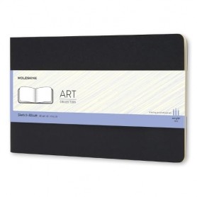 MOLESKINE Album de croquis, L/A5, 120 g/m2, carton, noir