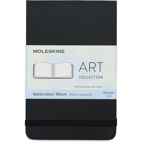 MOLESKINE Album aquarelle, P/A6, 200g/m2, noir