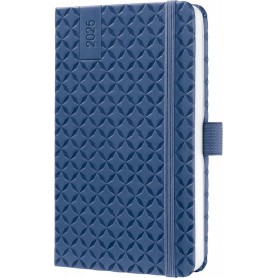 sigel Agenda de poche Jolie Flair 2025, A6, bleu indigo