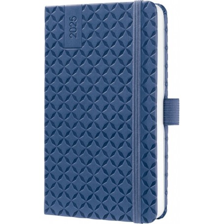 sigel Agenda de poche Jolie Flair 2025, A6, bleu indigo