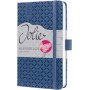 sigel Agenda de poche Jolie Flair 2025, A6, bleu indigo