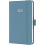 sigel Agenda de poche Jolie Feel 2025, textile, A6, bleu
