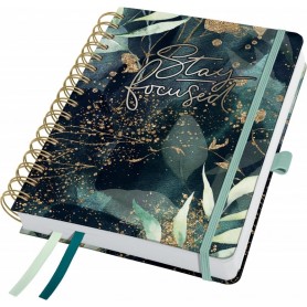 sigel Agenda planning Jolie \"Glamorous Leaves\" 2025, A5